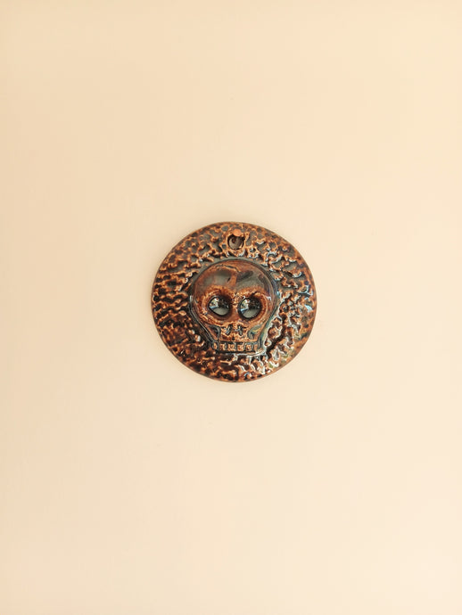Medicinal Wealth Amulet With Coca Cola Glaze