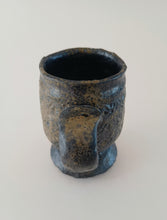 Load image into Gallery viewer, Handmade Black Mug with Oil Skin Glaze