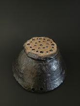 Load image into Gallery viewer, Handmade Black Bowl with Oil Skin Glaze