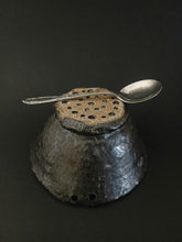 Load image into Gallery viewer, Handmade Black Bowl with Oil Skin Glaze