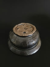 Load image into Gallery viewer, Handmade Black Bowl with Oil Skin Glaze