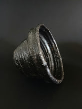 Load image into Gallery viewer, Handmade Black Bowl with Oil Skin Glaze
