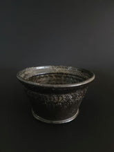 Load image into Gallery viewer, Handmade Black Bowl with Oil Skin Glaze