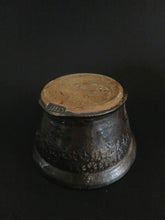 Load image into Gallery viewer, Handmade Black Bowl with Oil Skin Glaze