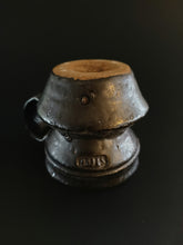 Load image into Gallery viewer, Handmade Black Mug with Oil Skin Glaze