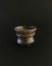 Load image into Gallery viewer, Handmade Black Espresso Cup with Oil Skin Glaze