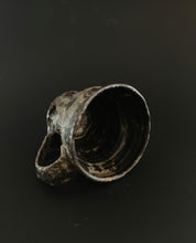 Load image into Gallery viewer, Handmade Black Mug with Oil Skin Glaze