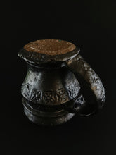 Load image into Gallery viewer, Handmade Black Mug with Oil Skin Glaze