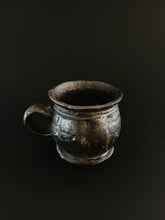 Load image into Gallery viewer, Handmade Black Mug with Oil Skin Glaze