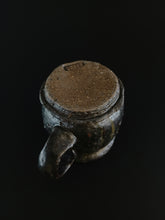 Load image into Gallery viewer, Handmade Black Mug with Oil Skin Glaze