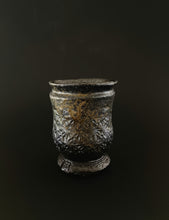 Load image into Gallery viewer, Handmade Black Cup with Oil Skin Glaze