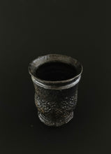 Load image into Gallery viewer, Handmade Black Cup with Oil Skin Glaze