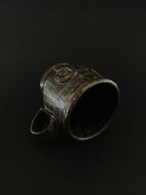 Load image into Gallery viewer, Handmade Black Mug with Oil Skin Glaze