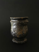 Load image into Gallery viewer, Handmade Black Cup with Oil Skin Glaze