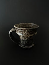 Load image into Gallery viewer, Handmade Black Mug with Oil Skin Glaze