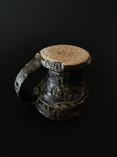 Load image into Gallery viewer, Handmade Black Mug with Oil Skin Glaze