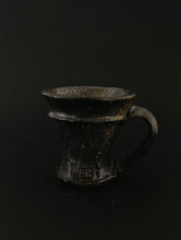 Load image into Gallery viewer, Handmade Black Mug with Oil Skin Glaze