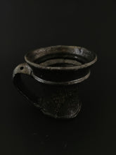 Load image into Gallery viewer, Handmade Black Mug with Oil Skin Glaze