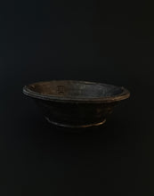 Load image into Gallery viewer, Handmade Black Side Bowl with Oil Skin Glaze