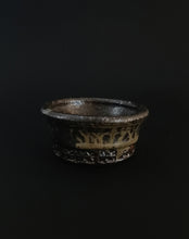 Load image into Gallery viewer, Handmade Black Side Bowl with Oil Skin Glaze
