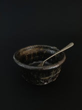 Load image into Gallery viewer, Handmade Black Side Bowl with Oil Skin Glaze