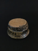 Load image into Gallery viewer, Handmade Black Side Bowl with Oil Skin Glaze
