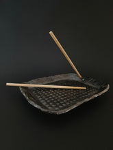 Load image into Gallery viewer, Handmade Black Platter with Oil Skin Glaze