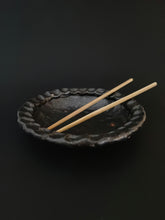 Load image into Gallery viewer, Handmade Black Bowl with Oil Skin Glaze