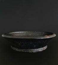 Load image into Gallery viewer, Handmade Black Kitchen Bowl with Oil Skin Glaze