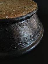 Load image into Gallery viewer, Handmade Black Kitchen Bowl with Oil Skin Glaze