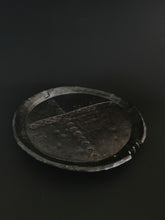 Load image into Gallery viewer, Handmade Black Serving Plate with Oil Skin Glaze