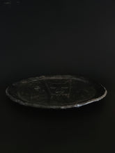 Load image into Gallery viewer, Handmade Black Serving Plate with Oil Skin Glaze (Copy)