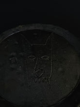 Load image into Gallery viewer, Handmade Black Serving Plate with Oil Skin Glaze (Copy)