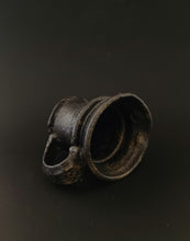 Load image into Gallery viewer, Handmade Black Mug with Oil Skin Glaze