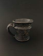 Load image into Gallery viewer, Handmade Black Mug with Oil Skin Glaze