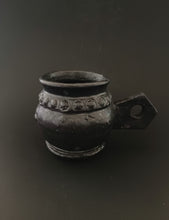 Load image into Gallery viewer, Handmade Black Mug with Oil Skin Glaze