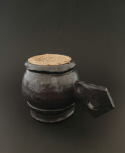 Load image into Gallery viewer, Handmade Black Mug with Oil Skin Glaze