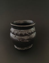 Load image into Gallery viewer, Handmade Black Mug with Oil Skin Glaze
