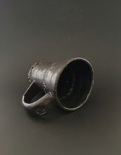 Load image into Gallery viewer, Handmade Black Mug with Oil Skin Glaze