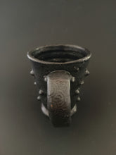 Load image into Gallery viewer, Handmade Black Mug with Oil Skin Glaze