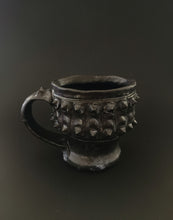 Load image into Gallery viewer, Handmade Black Mug with Oil Skin Glaze