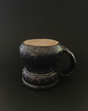 Load image into Gallery viewer, Handmade Black Mug with Oil Skin Glaze