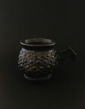 Load image into Gallery viewer, Handmade Black Mug with Oil Skin Glaze