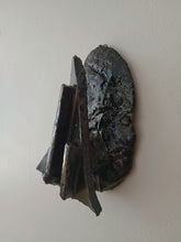 Load image into Gallery viewer, Handmade Black Hook with Oil Skin Glaze