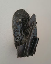 Load image into Gallery viewer, Handmade Black Hook with Oil Skin Glaze