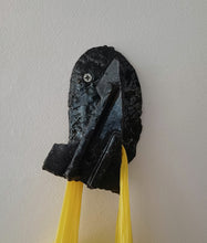 Load image into Gallery viewer, Handmade Black Hook with Oil Skin Glaze