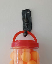 Load image into Gallery viewer, Handmade Black Hook with Oil Skin Glaze