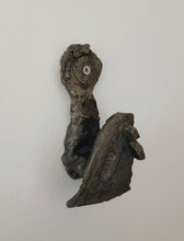 Load image into Gallery viewer, Handmade Black Hook with Oil Skin Glaze
