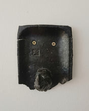 Load image into Gallery viewer, Handmade Black Hook with Oil Skin Glaze