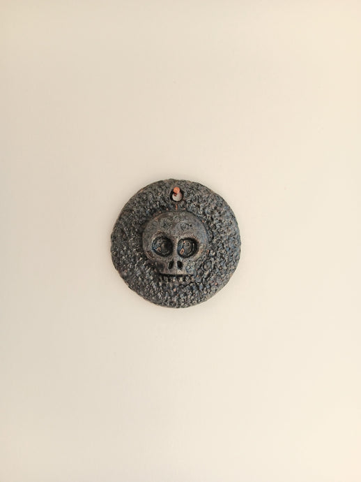Medicinal Wealth Amulet With Char Baby Glaze